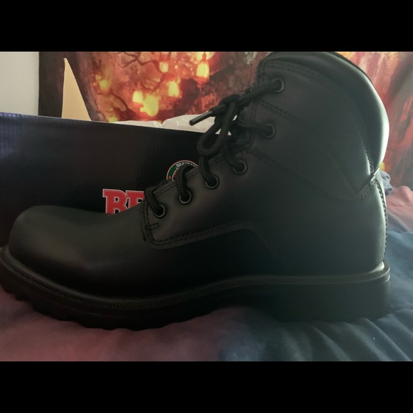 Black Combat boots main image 2